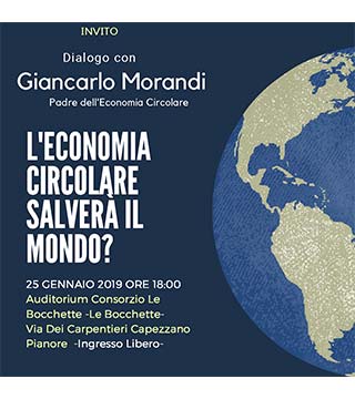 L'Economia Circolare salverà il mondo? Dialogo con Giancarlo Morandi