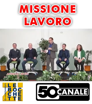 Seconda puntata di Missione Lavoro: venerdì 8 dicembre 2017 su 50 Canale