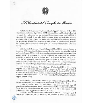 Decreto del Presidente del Consiglio dei Ministri 28 marzo 2020 e circolare INPS per PIN